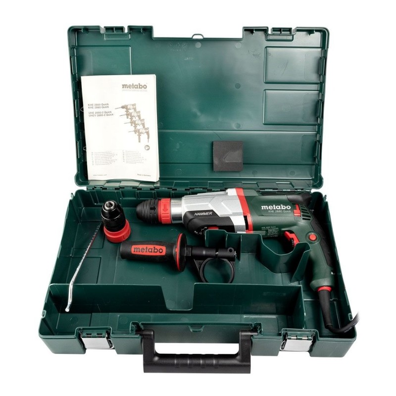 Κρουστικό σκαπτικό Metabo KHE 2660 QUICK KOMBI, 600663500, 850 W, 3,0 J