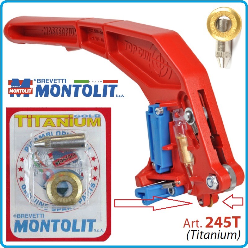 Montolit Masterpiuma,245T τροχός τιτανίου