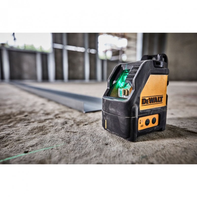 DeWALT DW088CG 20 m αυτοευθυγραμμιζόμενο γραμμικό αλφάδι λέιζερ