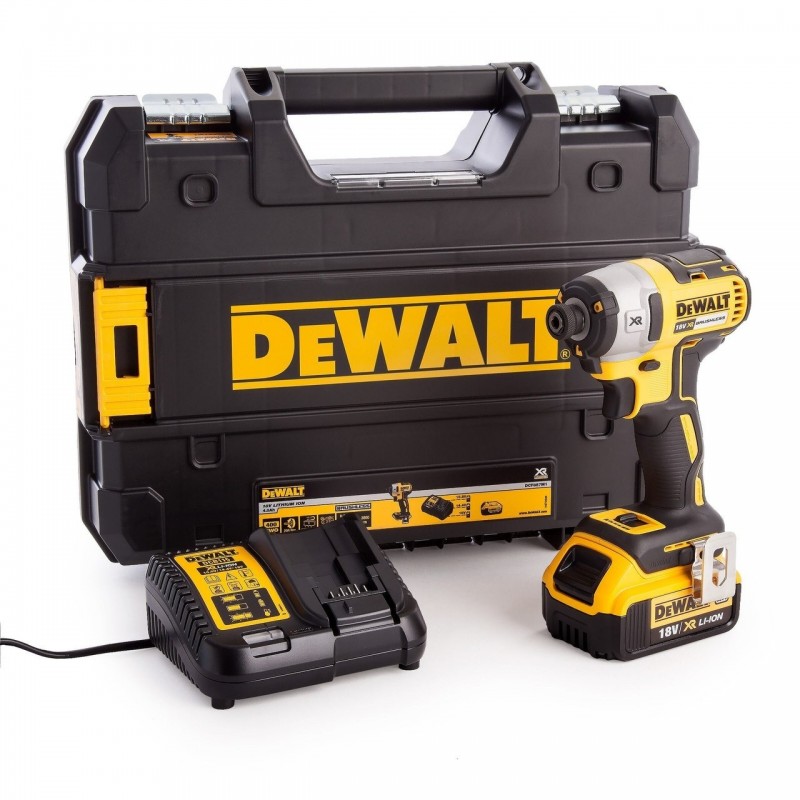 DeWALT DCF887P1 Κρουστικό παλμικό κατσαβίδι μπαταρίας χωρίς ψήκτρες