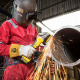 Γωνιακός τροχός μπαταρίας DeWALT DCG405P3, χωρίς ψήκτρες, Li-Ion 18V, 5Ah, 9000 RPM, Ø125mm