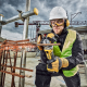 Γωνιακός τροχός μπαταρίας DeWALT DCG405P3, χωρίς ψήκτρες, Li-Ion 18V, 5Ah, 9000 RPM, Ø125mm