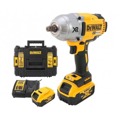Κρουστικό μπουλονόκλειδο μπαταρίας DeWALT DCF899P2, 1/2, 950NM, 2 μπαταρίες και φορτιστής