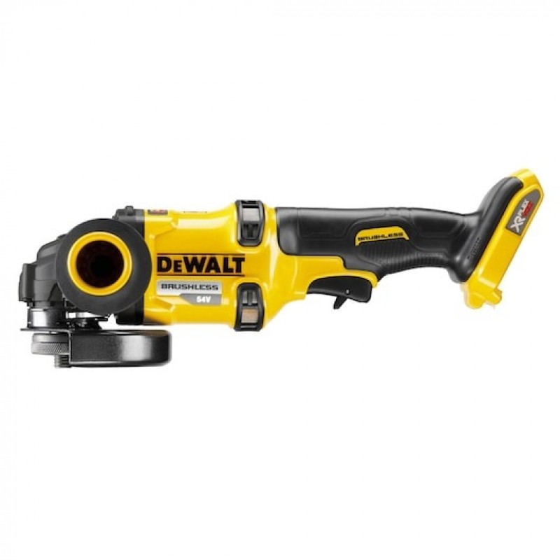 Γωνιακός τροχός χωρίς ψήκτρες DeWALT DCG418N, 125 mm, 54V, χωρίς μπαταρία και φορτιστή