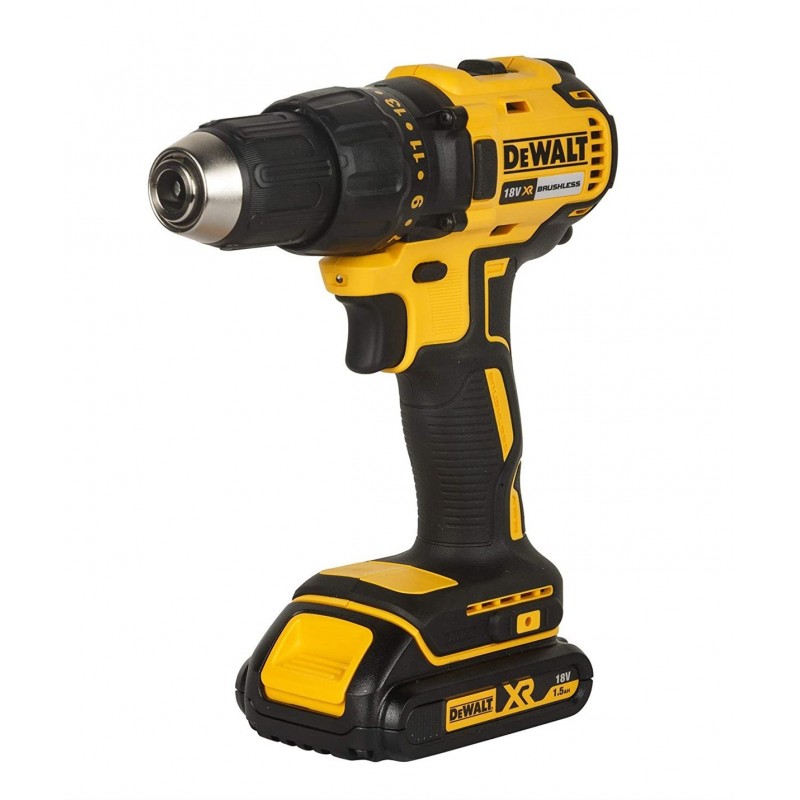 Δραπανοκατσάβιδο μπαταρίας DEWALT DCD777S2T, 18 V, 1,5 Ah, 65 Nm