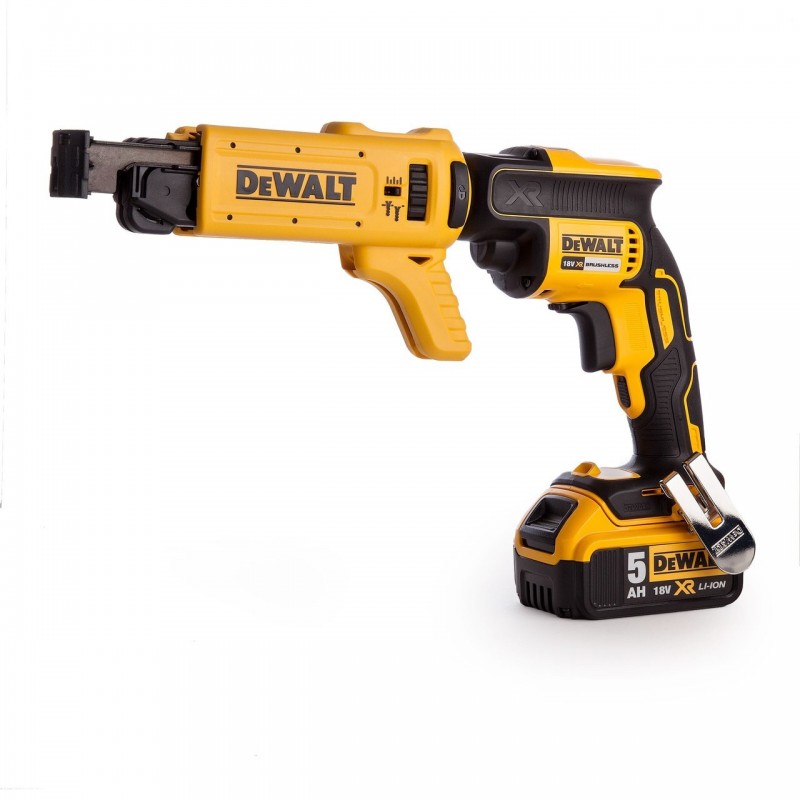 Βιδολόγος γυψοσανίδας μπαταρίας DeWALT DCF620P2K, 18 V, 30 Nm, με 2 μπαταρίες, φορτιστή και θήκη